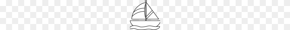 Clipart Boat Clipart Black And White Clip Art Boat Clipart Black, Sailboat, Transportation, Vehicle, Watercraft Free Transparent Png