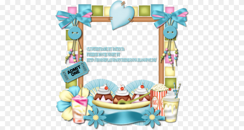Clipart Borders Cantoneiras Cluster Borders Cantoneiras, People, Person, Birthday Cake, Cake Free Png Download