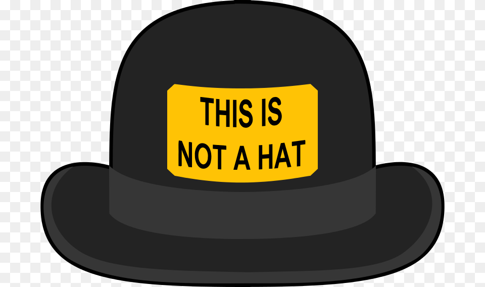 Clipart Bowler Hat Schplook, Clothing, Hardhat, Helmet Png Image