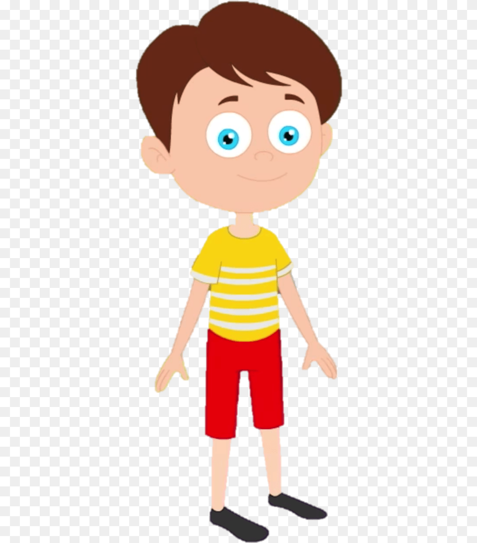 Clipart Boy Brown Hair Brown Haired Boy Cartoon, Baby, Person, Face, Head Free Transparent Png