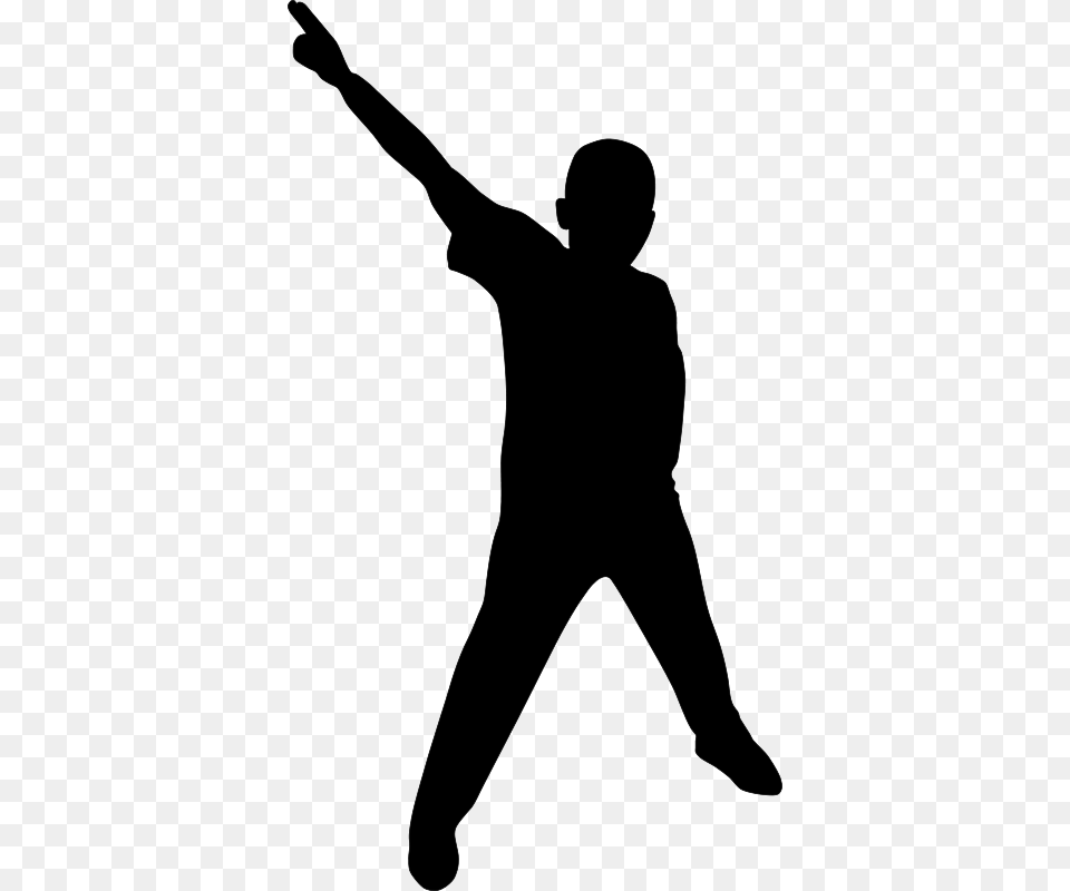 Clipart Boy Dancing Laobc, Gray Free Transparent Png