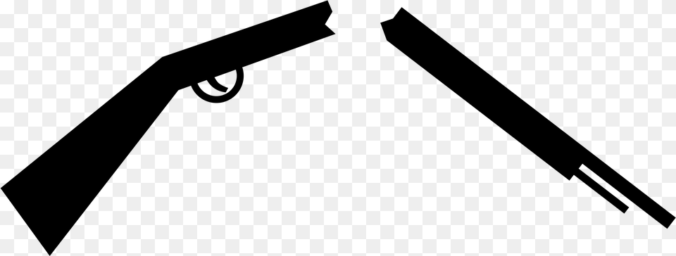 Clipart Broken Gun, Gray Free Png Download