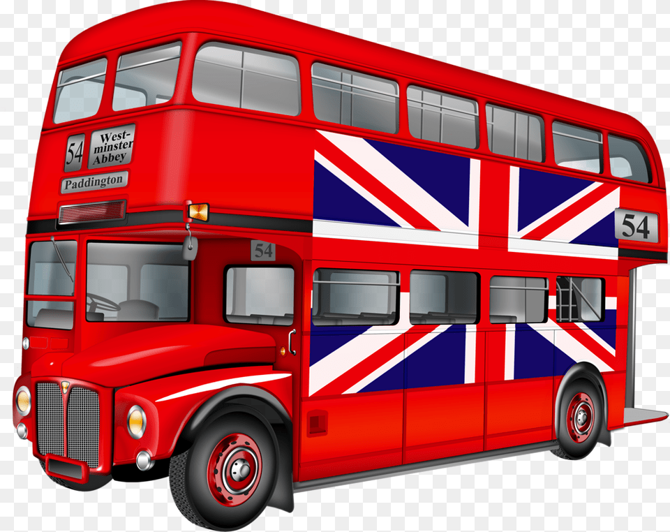 Clipart Bus London, Double Decker Bus, Tour Bus, Transportation, Vehicle Free Transparent Png