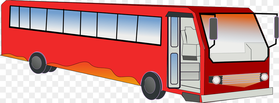 Clipart Bus Means Of Transportation Bus, Vehicle, Tour Bus, Double Decker Bus Png