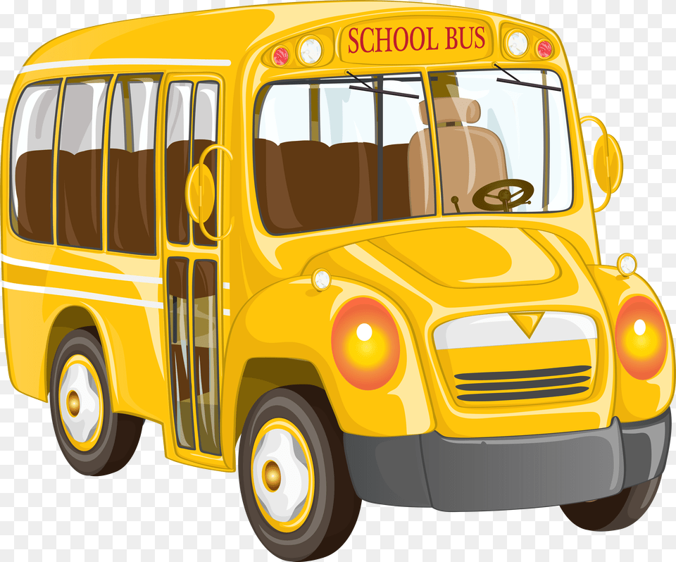 Clipart Bus Van School, Book, Comics, Publication, Animal Free Png