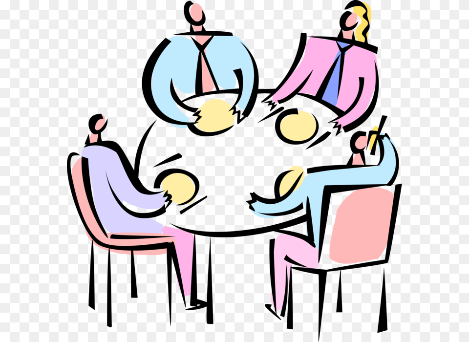 Clipart Business Meeting, Adult, Female, Person, Woman Png Image