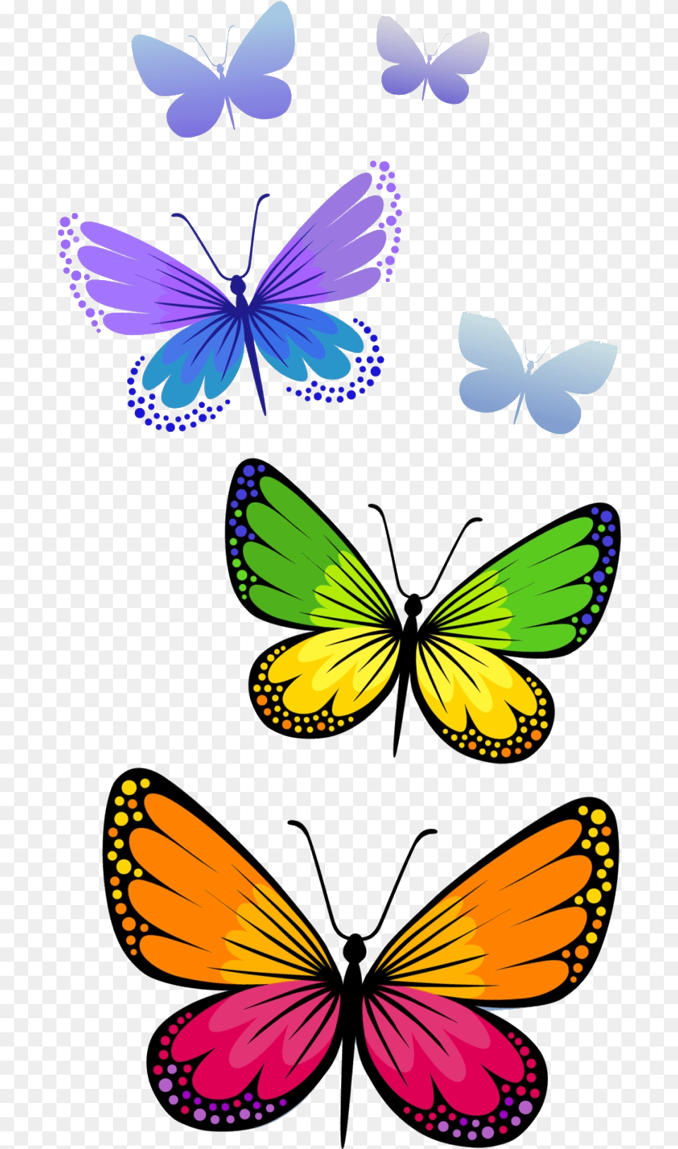 Clipart Butterfly Bunch Format Butterfly Clipart, Purple, Animal, Art, Graphics Free Transparent Png