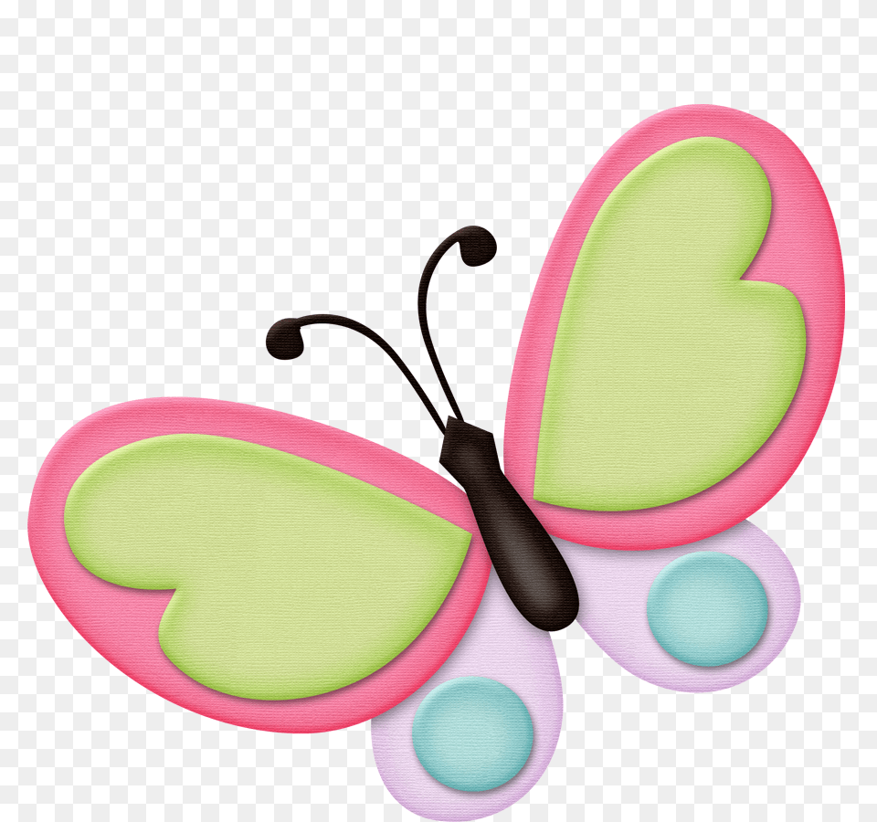 Clipart Butterfly Butterfly Clip, Cream, Dessert, Food, Icing Free Png