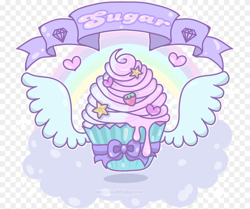 Clipart Cake Watercolor Pastel Kawaii Cup Kake Kawaii, Cream, Dessert, Food, Icing Free Transparent Png