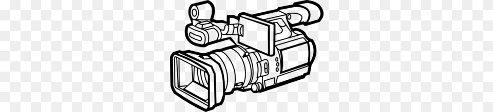 Clipart Camera Video, Gray Free Png