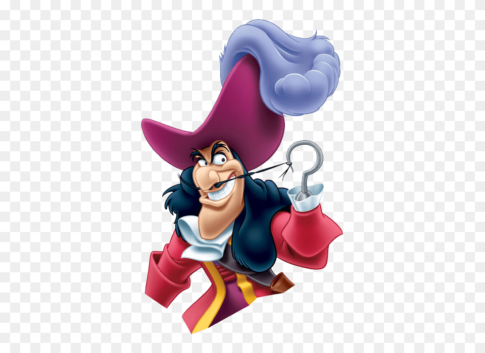 Clipart Captain Hook Clip Art, Book, Comics, Publication, Electronics Png Image