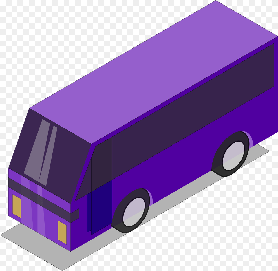 Clipart Car Bus Transparent For Bus 3d, Transportation, Vehicle, Van, First Aid Free Png Download