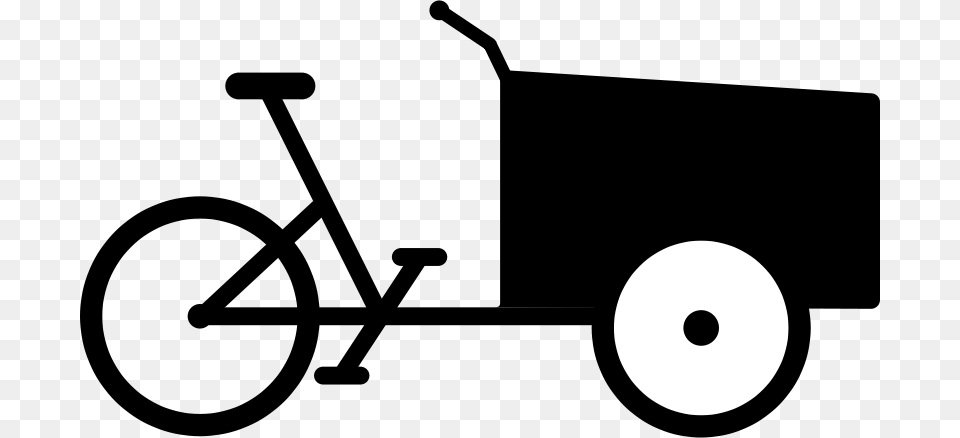 Clipart Cargo Bike Free Png