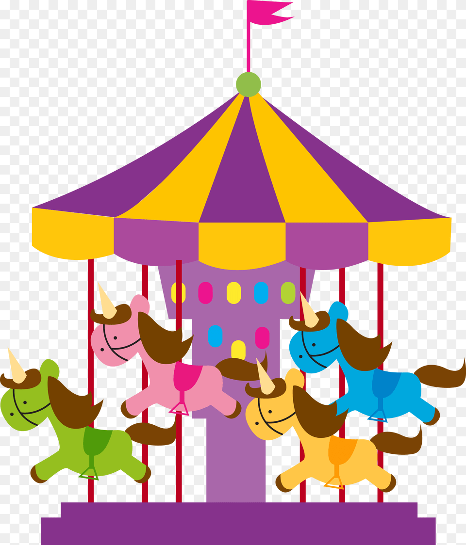 Clipart Carousel Clip Art, Amusement Park, Play Free Png Download