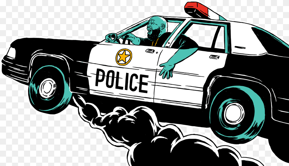 Clipart Cars Police Officer Pop Art Police Car, Vehicle, Transportation, Adult, Person Png