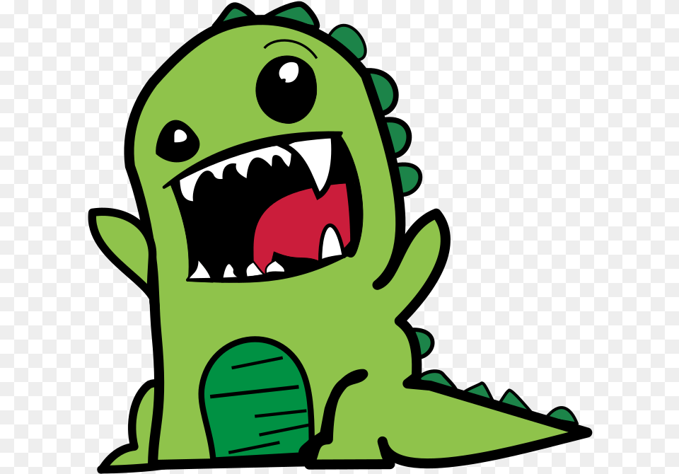 Clipart Cartoon Dinosaur, Green, Animal, Bear, Mammal Free Transparent Png