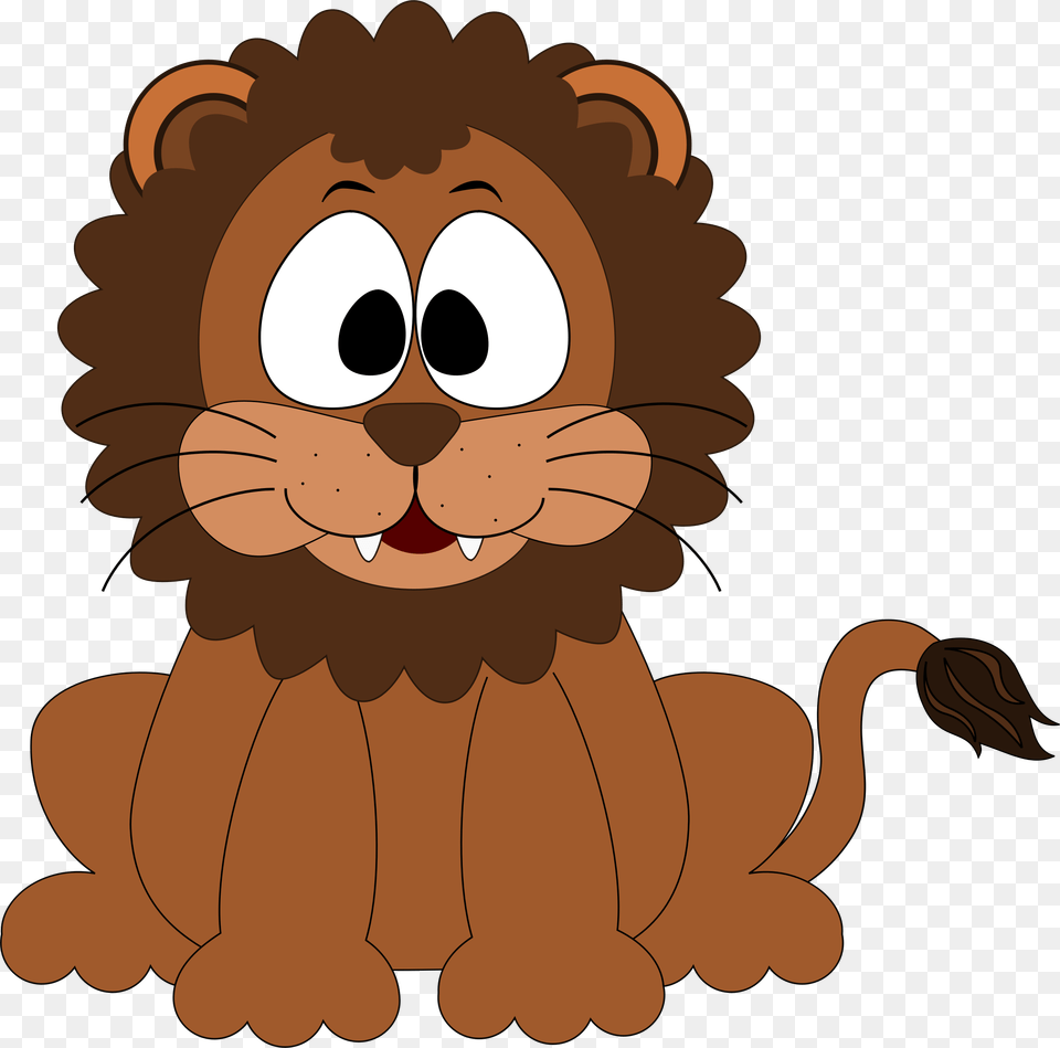 Clipart Cartoon Lion Cartoon Lion, Animal, Mammal, Wildlife Free Png