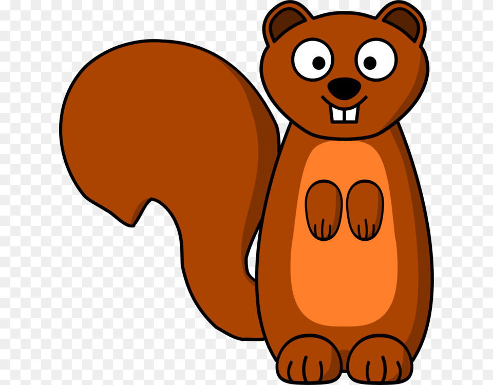 Clipart Cartoon Weasel, Animal, Bear, Mammal, Wildlife Free Png Download