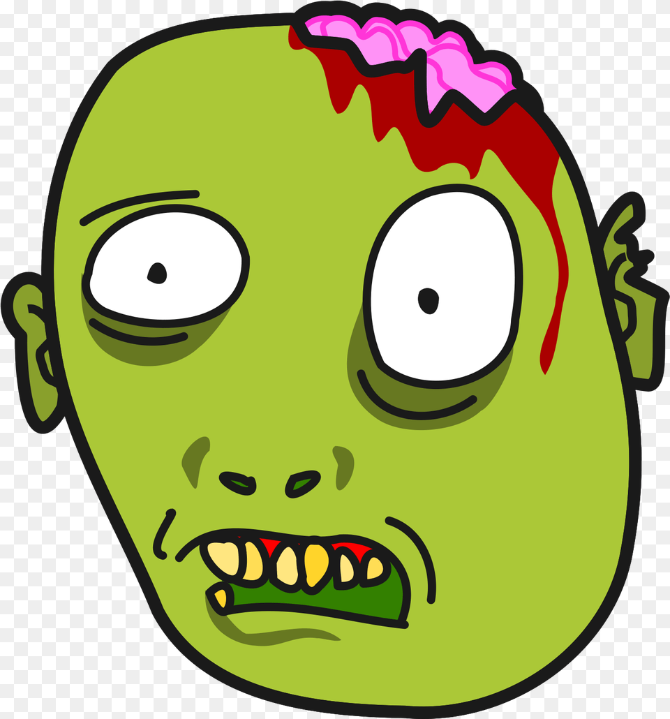 Clipart Cartoon Zombie Face, Baby, Person, Head, Photography Png