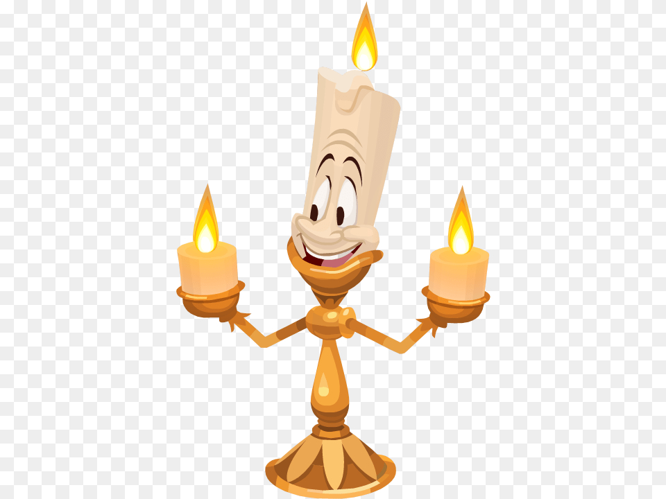 Clipart Castle Beast Beauty And The Beast Characters Lumiere, Candle Png Image