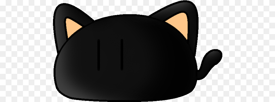 Clipart Cat Gif Black Sticker For Ios Android Giphy Animated Black Cat Gif, Animal, Mammal, Pet, Electronics Free Png