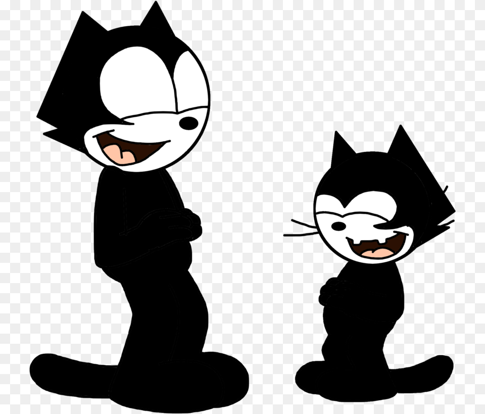 Clipart Cat Laughing Felix The Cat Laughing, Cartoon Free Png Download