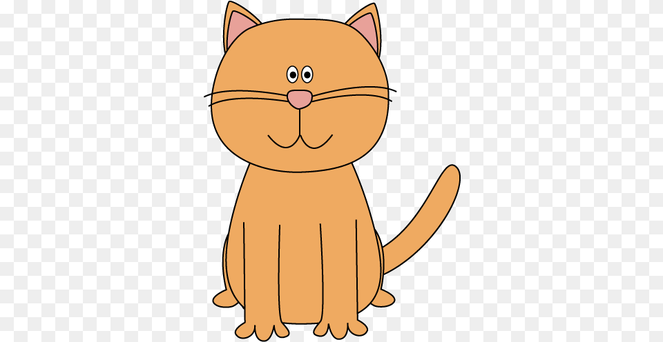 Clipart Cat Transparent Orange Cat Clip Art, Plush, Toy, Animal, Bear Png