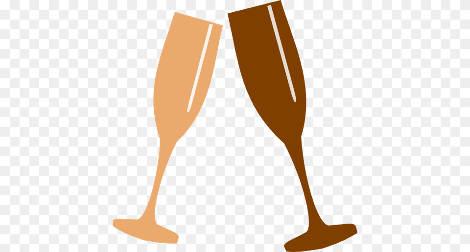 Clipart Champagne Glasses Toasting David Simchi Levi, Glass, Oars, Paddle, Goblet Free Transparent Png