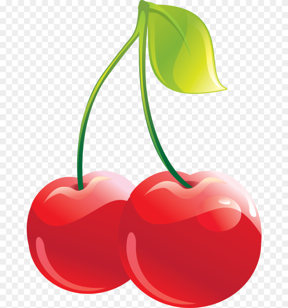 Clipart Cherry Clip Art Cherries, Food, Fruit, Plant, Produce Free Transparent Png