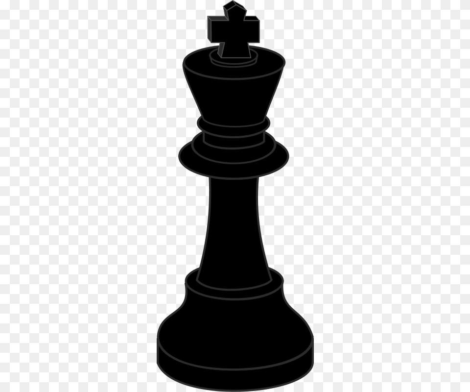 Clipart Chess Piece Black King Johnpwarren, Game, Bottle, Shaker Free Png