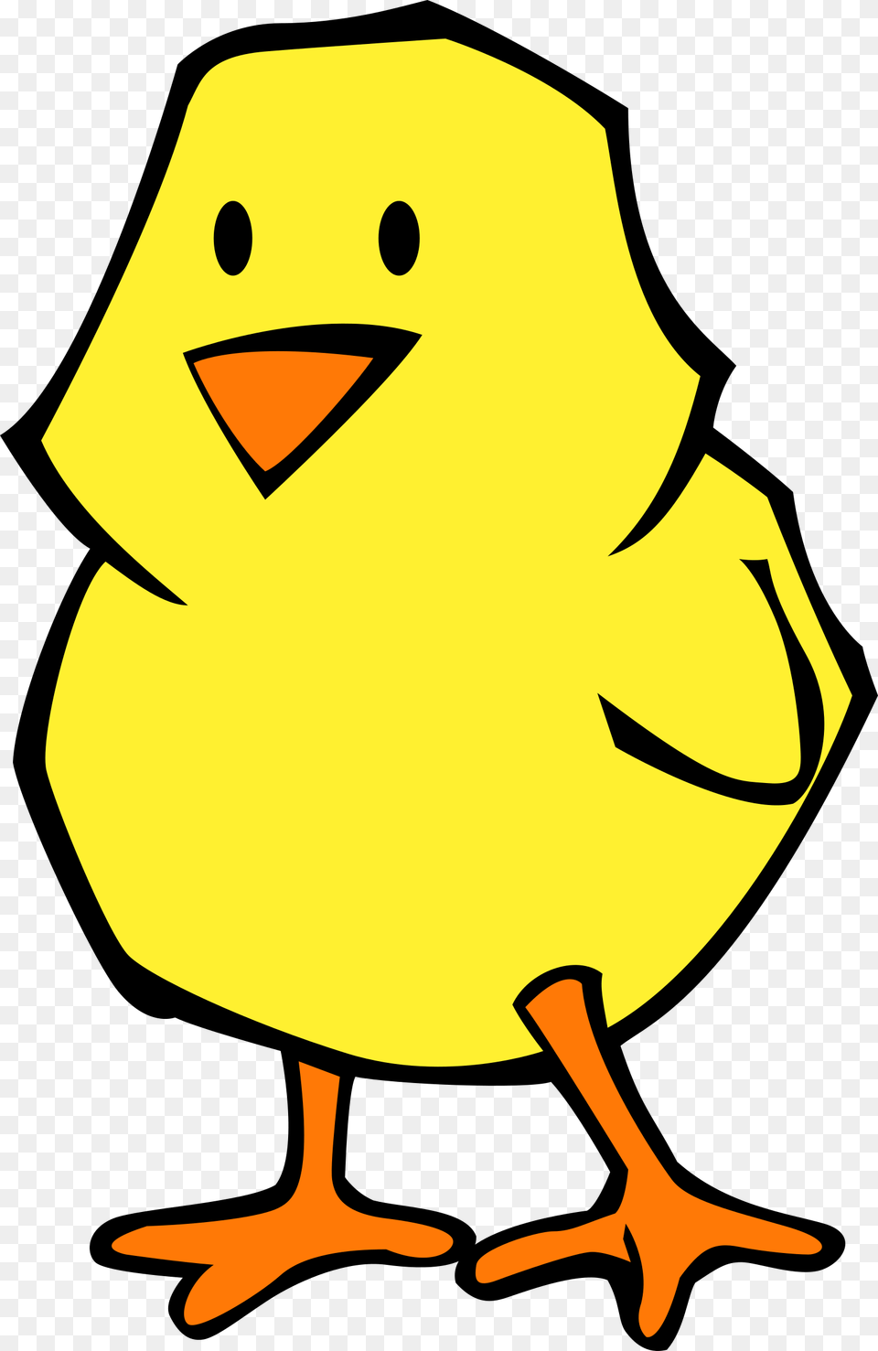 Clipart Chick Clip Art Transparent, Animal, Beak, Bird, Fish Png Image