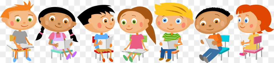 Clipart Child Banner Class Meeting Clip Art, People, Person, Baby, Face Png