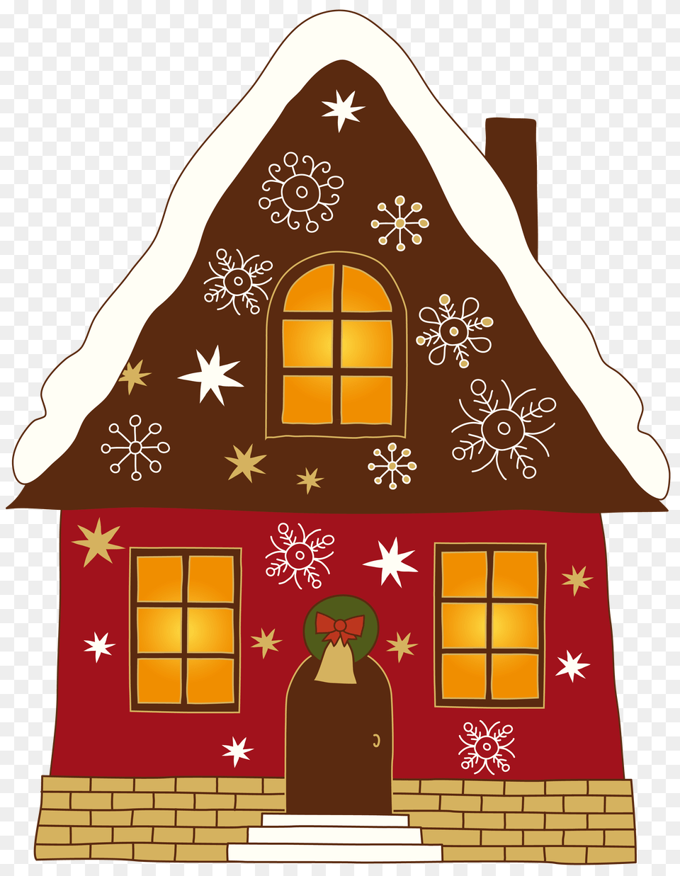 Clipart Christmas House Vector, Food, Sweets, Adult, Female Free Png