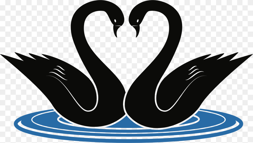 Clipart Clip Art Swans, Nature, Outdoors, Ripple, Water Free Transparent Png