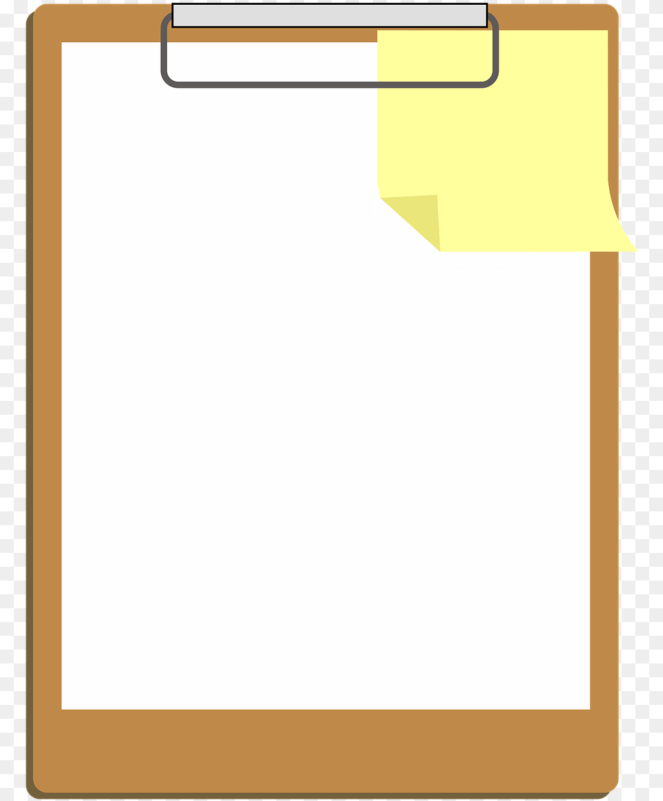 Clipart Clipboard Design Paper Icon Note White Clipboard With Paper Clipart, White Board, Text, Page Free Png Download