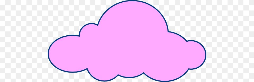 Clipart Cloud Outline Clipart Best Pink Clouds Clip Art, Purple, Balloon, Animal, Fish Free Png Download