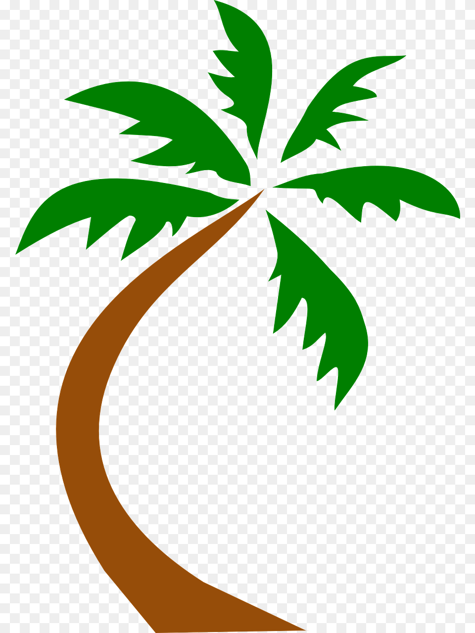 Clipart Coconut Tree, Leaf, Palm Tree, Plant, Vegetation Png