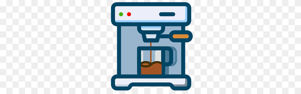 Clipart Coffee Maker, Cup, Gas Pump, Machine, Pump Png Image