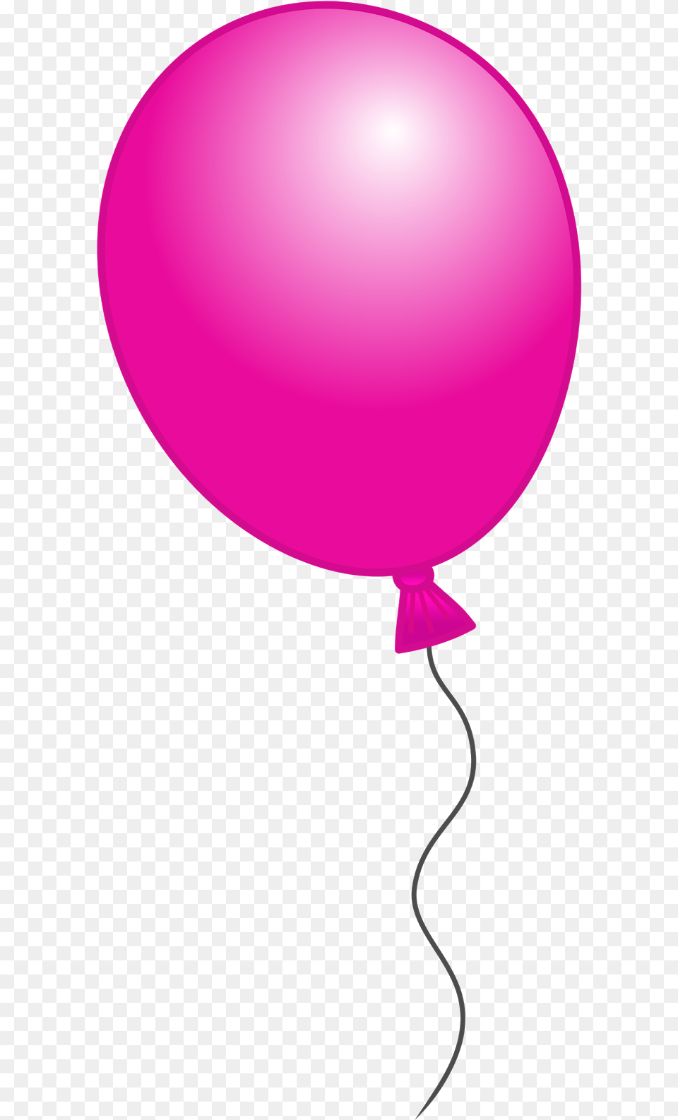 Clipart Collection Balloon Icons And Pink Birthday Balloon Clipart, Astronomy, Moon, Nature, Night Free Transparent Png