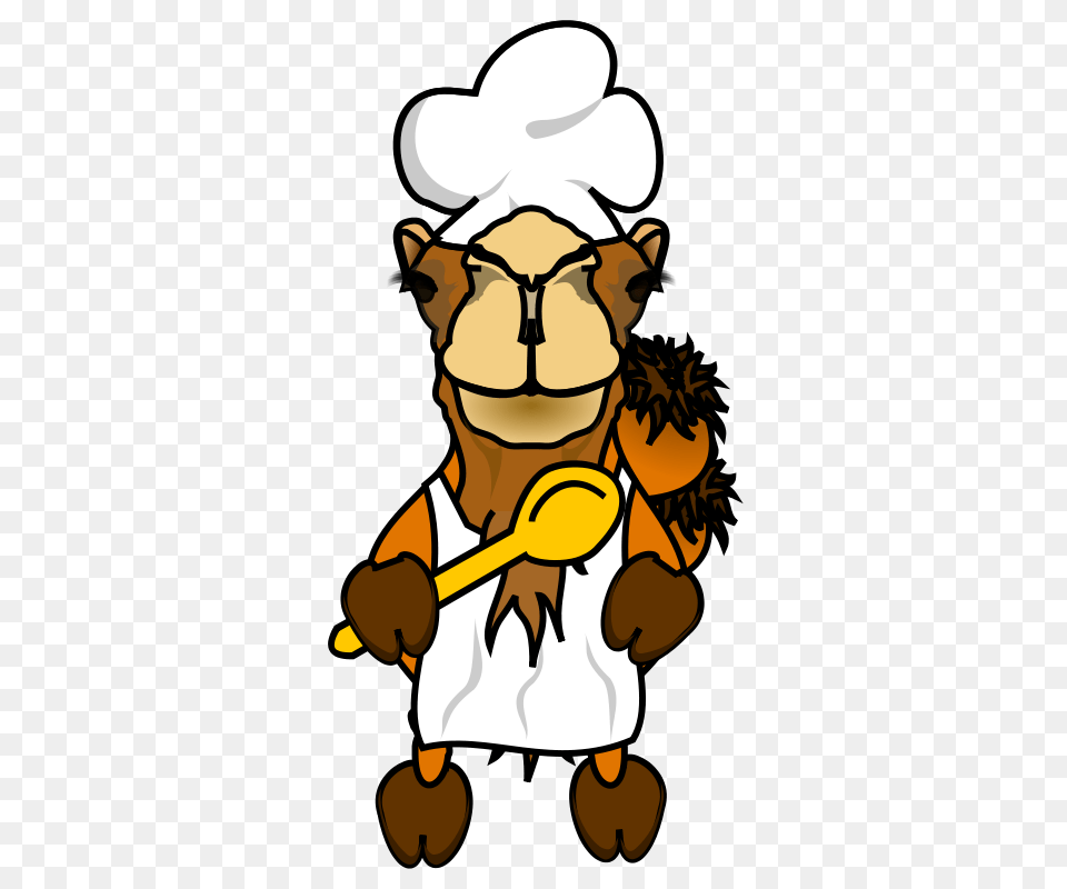 Clipart Comic Camel, Cutlery, Spoon, Baby, Person Free Transparent Png
