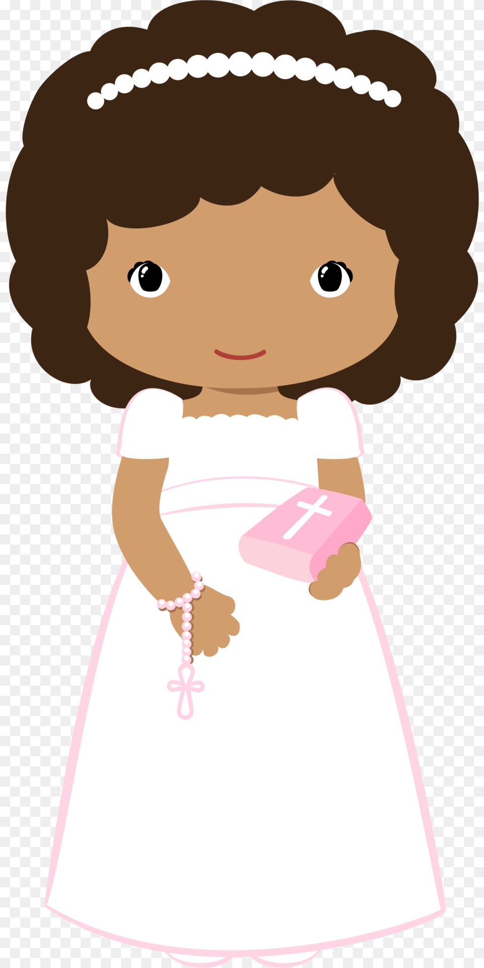 Clipart Communion Girl, Baby, Person, Doll, Toy Free Transparent Png