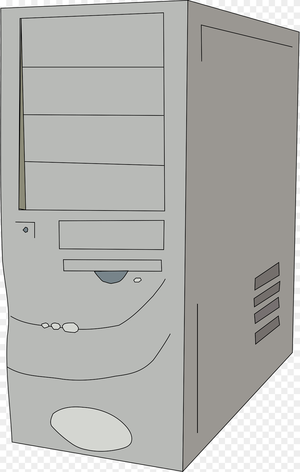 Clipart Computer Casing Computer Case Clipart, Computer Hardware, Electronics, Hardware, Pc Png Image