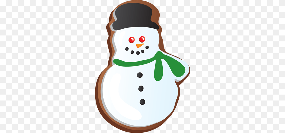 Clipart Cookie Holiday, Winter, Nature, Outdoors, Snow Png Image