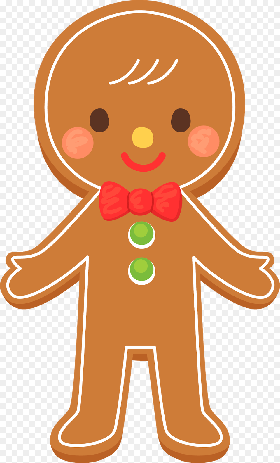 Clipart Cookies Cute Cute Gingerbread Man Clipart, Cookie, Food, Sweets, Baby Png Image