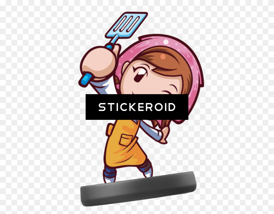 Clipart Cooking Mama In Smash Bros, Person, Cleaning, Cutlery, Advertisement Free Png