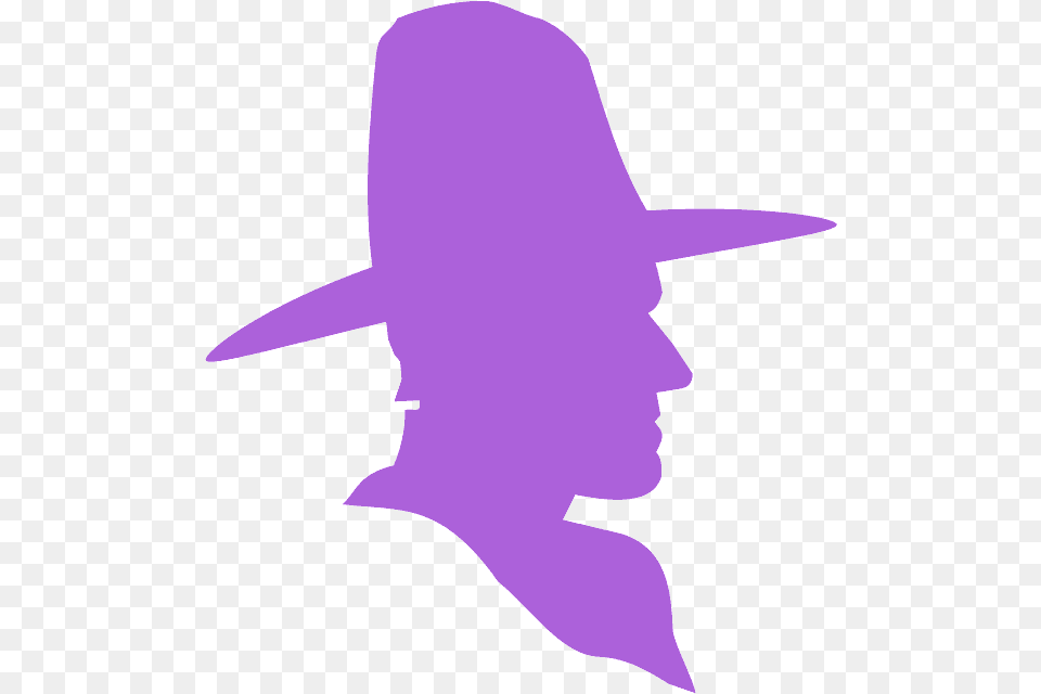 Clipart Cowboy Head Silhouette, Clothing, Hat, Person, Face Free Png Download