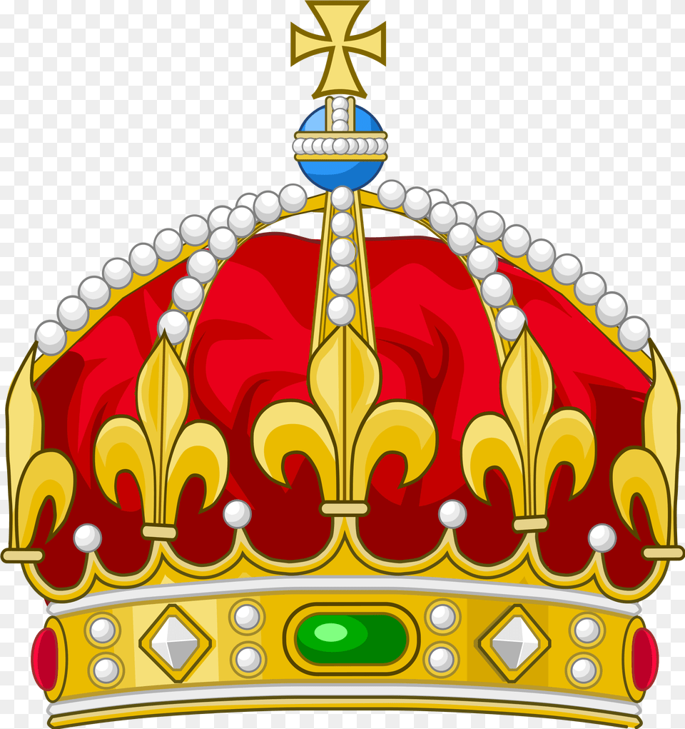 Clipart Crown Queenu0027s Transparent Denmark Coat Of Arms, Accessories, Jewelry, Dynamite, Weapon Free Png