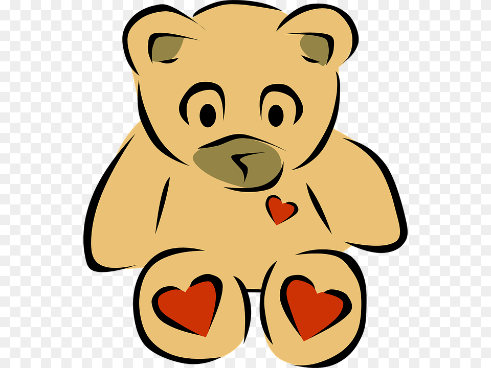 Clipart Cuddle With Stuffed Animal, Baby, Person, Teddy Bear, Toy Free Png Download