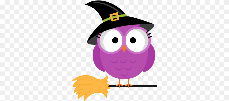 Clipart Cute Halloween In Pack 4506 Cute Halloween Owl Clipart, Purple, People, Person Free Png