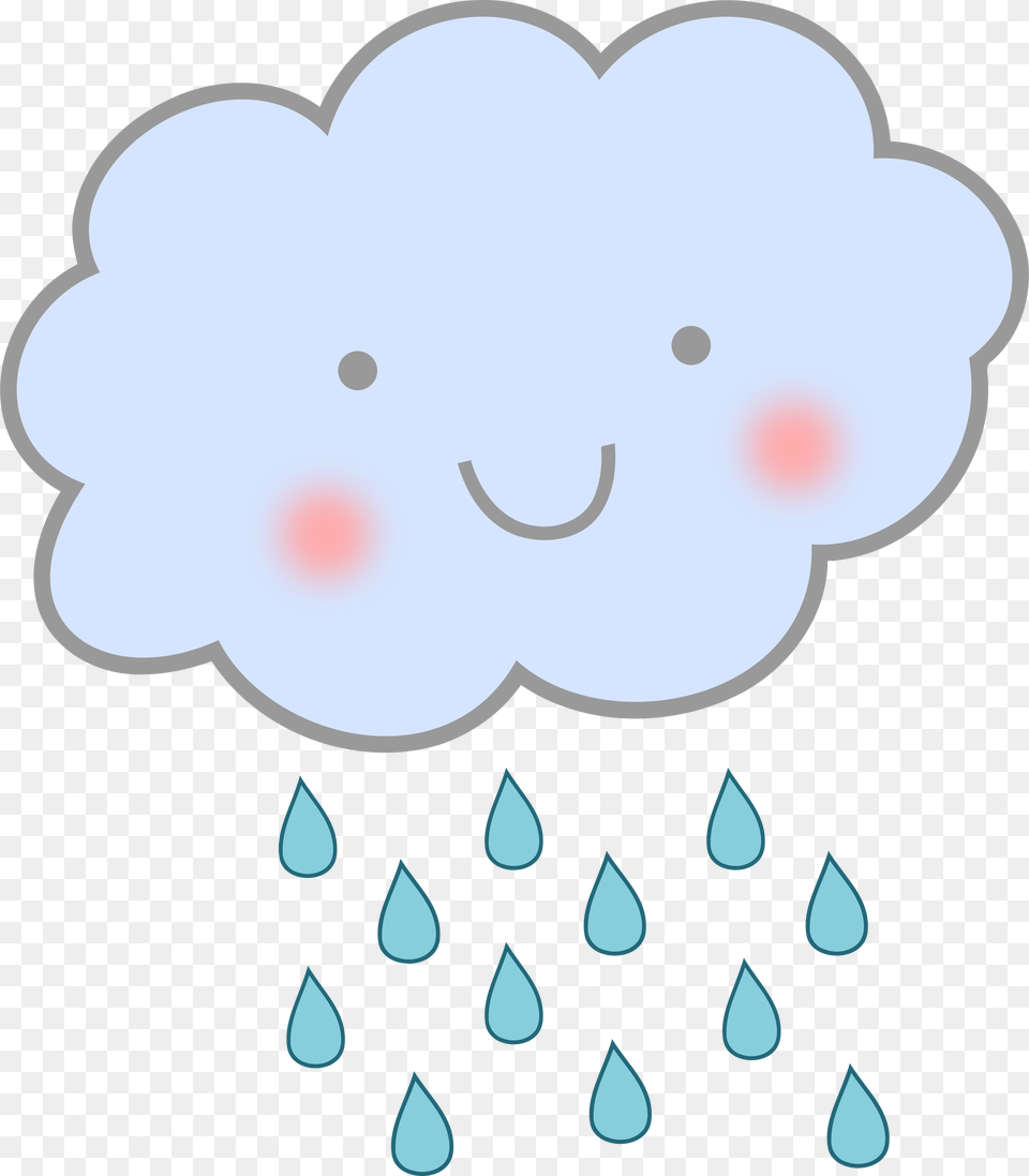 Clipart Cute Rain Cloud, People, Person, Art, Outdoors Png Image